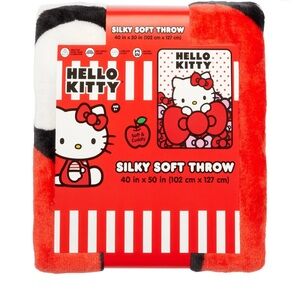 Hello Kitty Silky Soft Throw Blanket